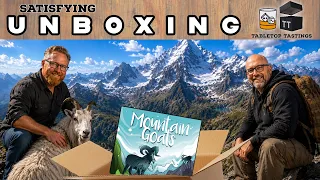 Mountain Goats Board Game Unboxing | Steve & Les React