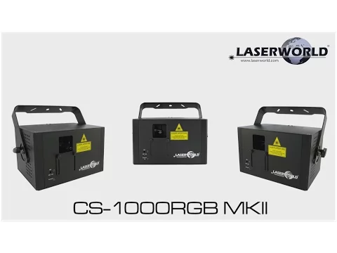 Product video thumbnail for Laserworld CS-1000RGB MKII 1000mW Laser Effect