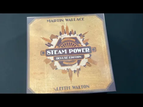 TDG: Steam Power: Deluxe Edition unboxing with Ray