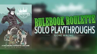 Regicide - Solo Playthroughs Gone Wrong