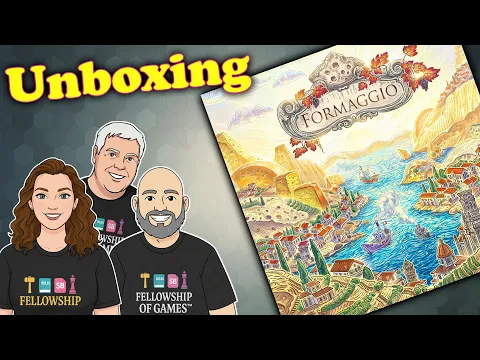 Formaggio Board Game Unboxing