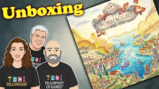 Formaggio Board Game Unboxing