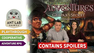 Roll Player Adventures Board Game | Gulpax's Secret Expansion | Playthrough (Spoiler Alert)