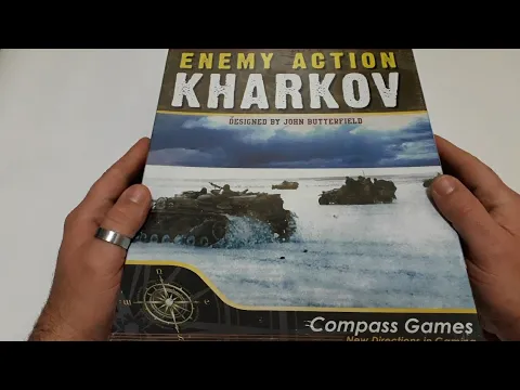 Enemy Action: Kharkov - Boardgame Unboxing PT