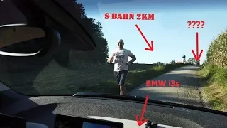 AKKU LEER - Im BMW i3s mit 9km/h zur S-Bahn!