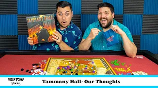 Tammany Hall - Our Thoughts (Board Game Review)