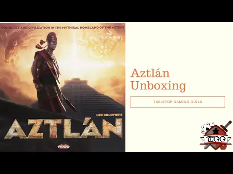 Aztlán Board Game Unboxing