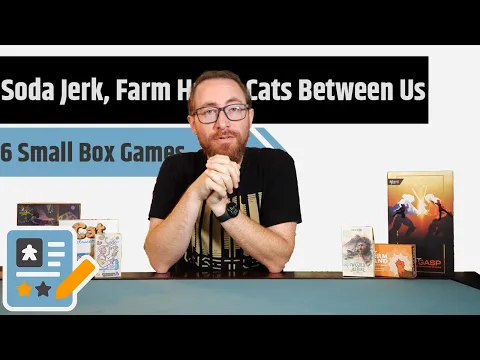 6 Small Box Game Reviews - Soda Jerk, Farmhand, Washed Ashore & More!