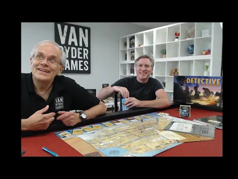 Interview with Evan Derrick: Designer of Detective: City of Angels | Van Ryder Games | Virtual TTGL
