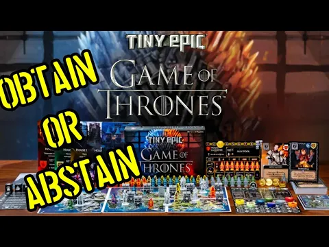 REVIEW - Tiny Epic Game of Thrones