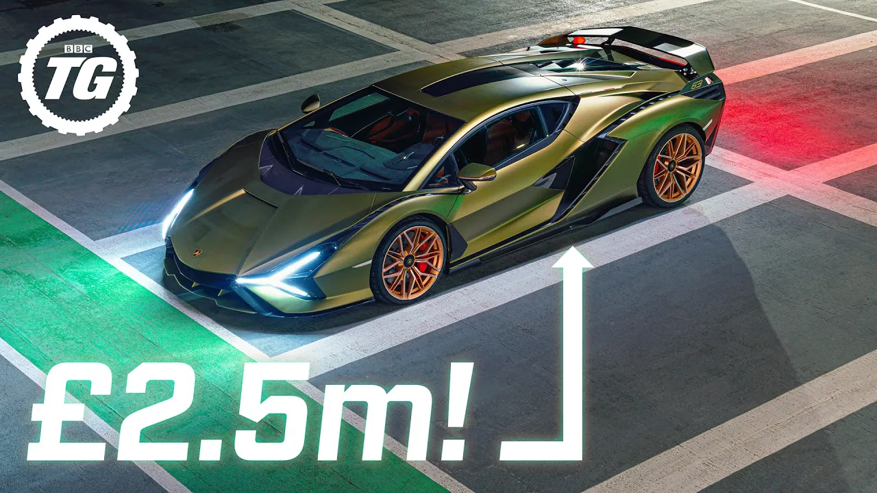 Lamborghini Sián: why this V12 hybrid costs more than a mansion | Top Gear
