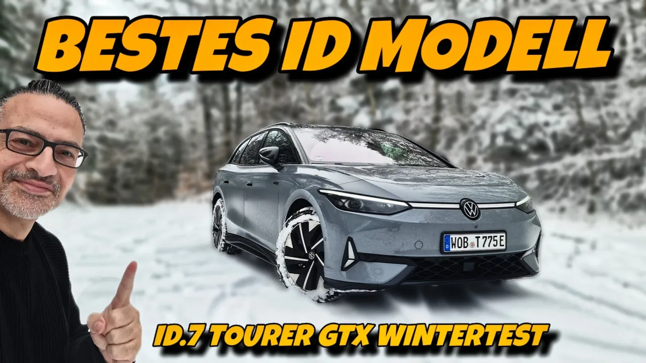 Das BESTE E Auto von VW! ID.7 Tourer GTX im Winter Megatest. Bin echt begeistert.
