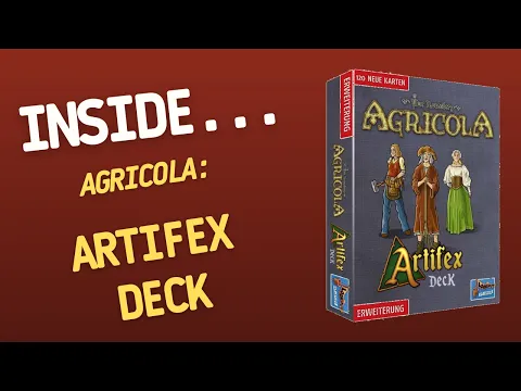 Inside...AGRICOLA: Artifex Deck Board Game Expansion (4K)