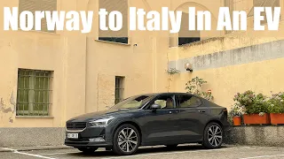 Driving The Polestar 2 From Norway To The Italian Riviera | DAY 3 | Stuttgart -  Genoa