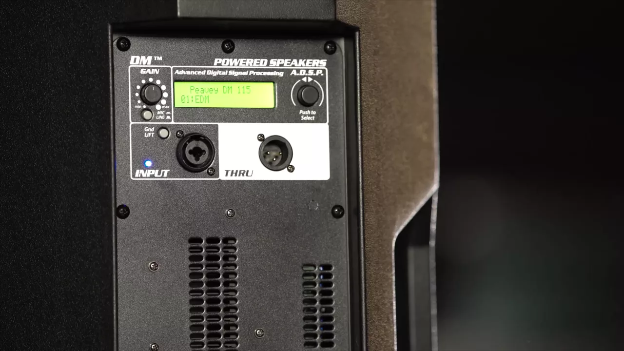 Product video thumbnail for Peavey DM115 15-in Powered Speakers with PV10BT Mixer &amp; PVi 100 Mics