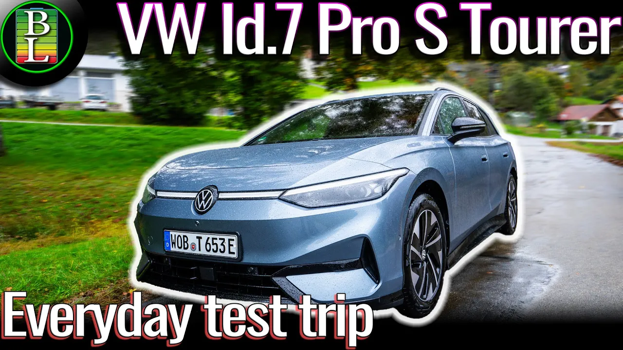 VW Id.7 Pro S 91kWh - Short Trip test 200 km