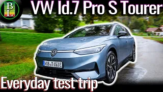 VW Id.7 Pro S 91kWh - Short Trip test 200 km