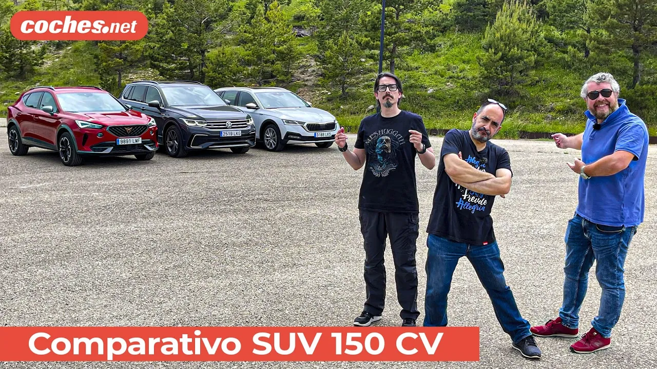 Formentor - Tiguan - Octavia Scout 2021 | Comparativa / Test / Review en español | coches.net