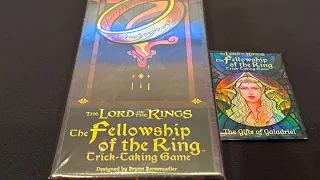 LOTR The Fellowship of the Ring Trick-Taking Card Game Unboxing Video