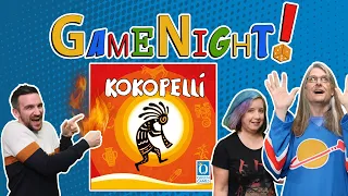 Kokopelli - GameNight! Se9 Ep45  - How to Play and Playthrough