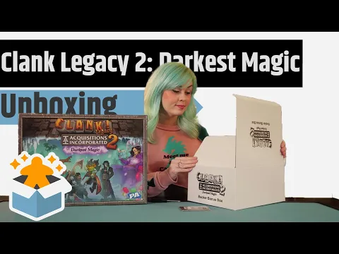 Clank Legacy 2: Darkest Magic Unboxing - Spoiler Free