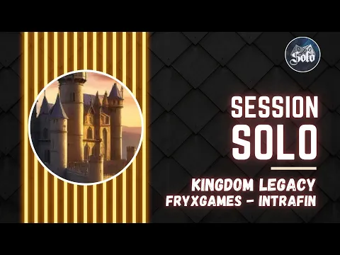 Jeu Solo - Kingdom Legacy - Feudal Kingdom - Intrafin / Fryxgames