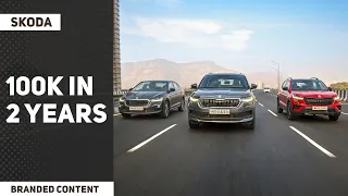 Skoda in India - The journey of 100,000 sales in 2 years  | BRANDED CONTENT | Autocar India