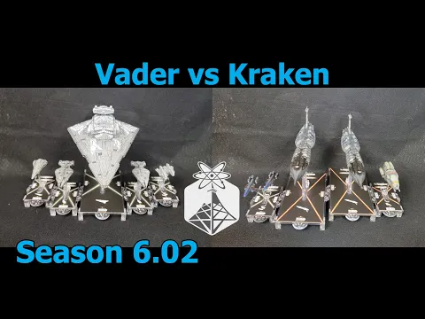 Star Wars Armada "Ready, Set, Reroll!" Vader vs Kracken - ION Radio Battle Report