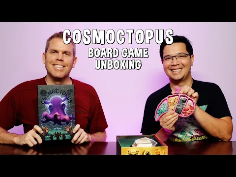 Unboxing Cosmoctopus - Space Octopus Board Game