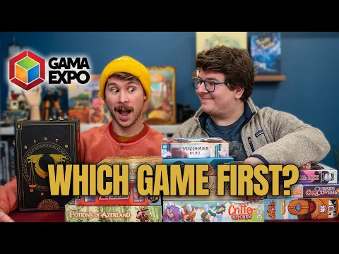 The Hottest New Board Games from GAMA Expo 2025