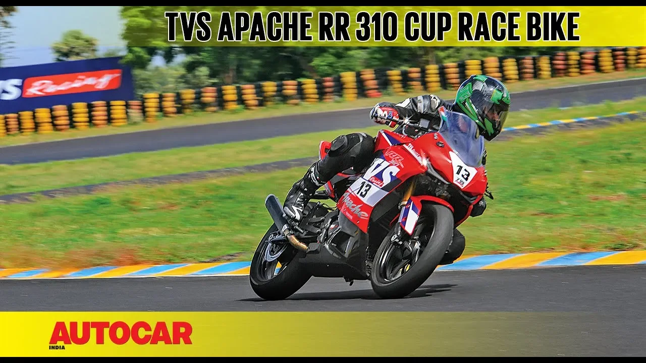 TVS Apache RR 310 Cup race bike | First Ride Review | Autocar India