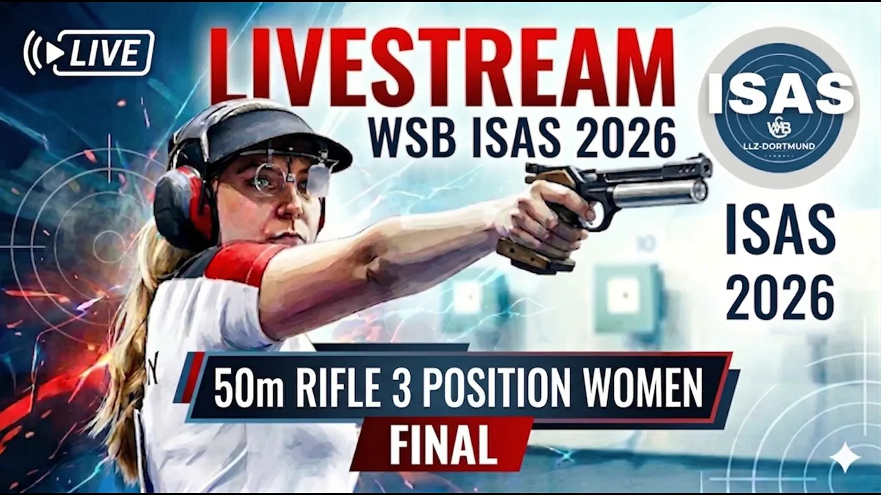 ISAS Dortmund 2026 Tag 2: Final Gewehr 50m Dreistellung