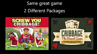 How to play Screw You Cribbage and Cribbage The Board Game