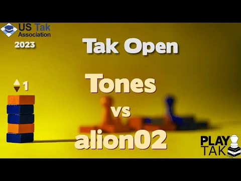 Tones vs alion02 - 2023 Tak Open - Game 1 - Tones Self-Commentary Live