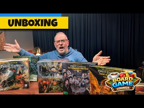 Horror On The Orient Express - Unboxing