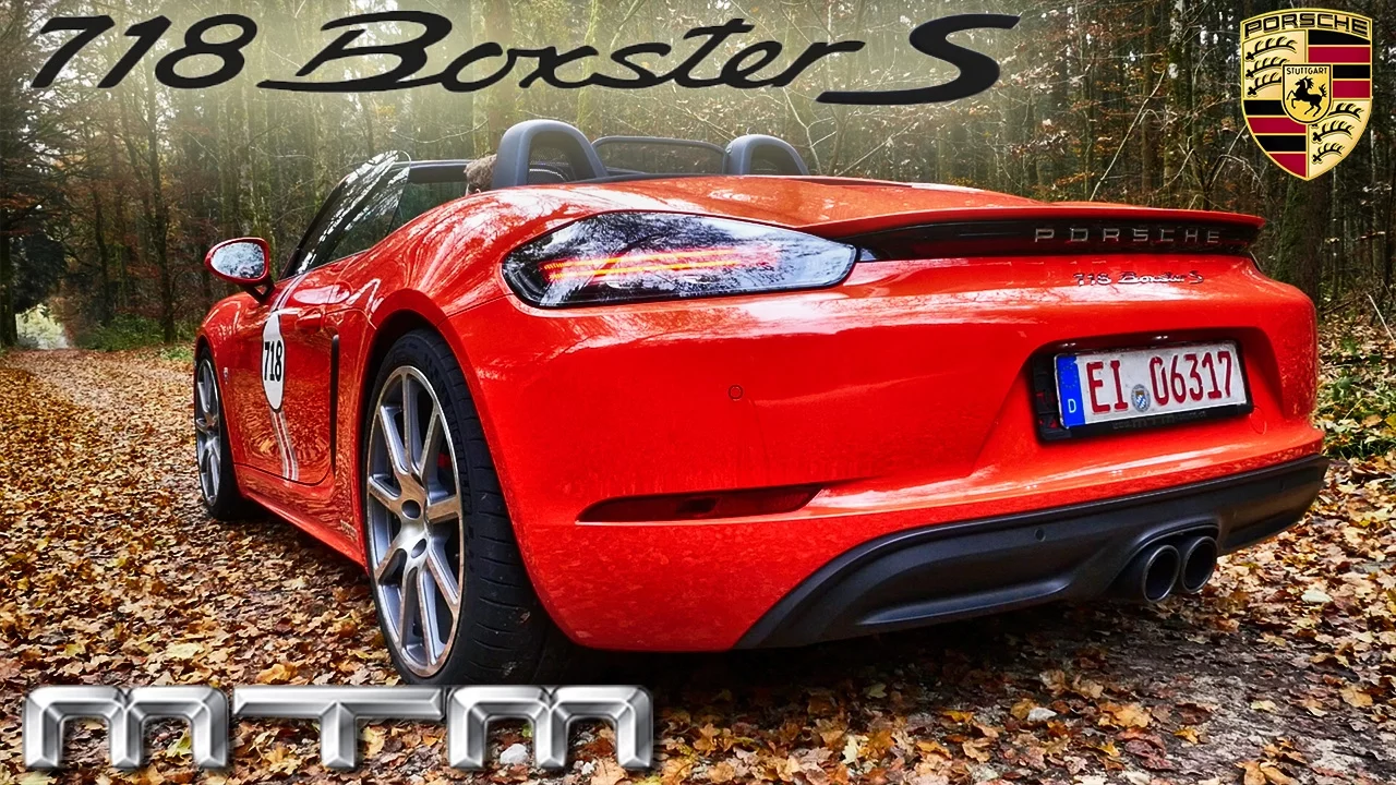 Porsche 718 Boxster S MTM LOUD! Exhaust Sound & Startup