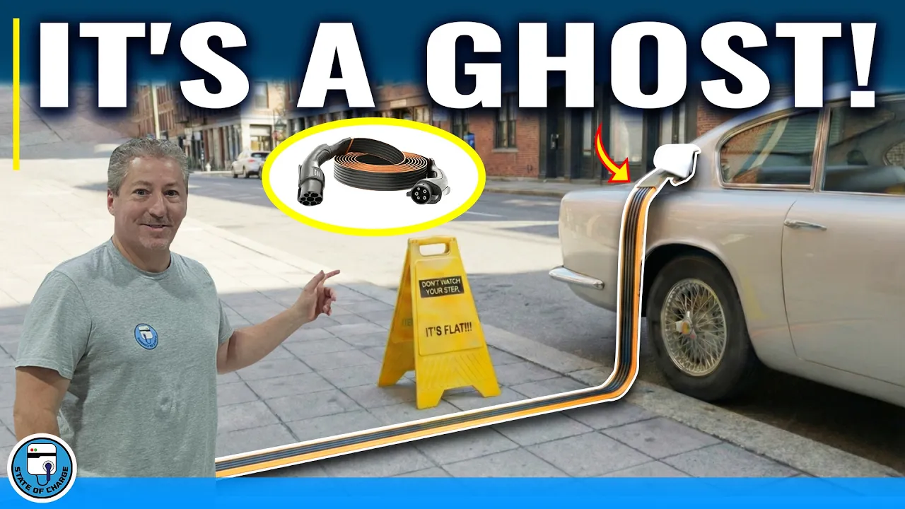 Ghost Cable: The EV Charging Cable That Disappears Under Your Feet