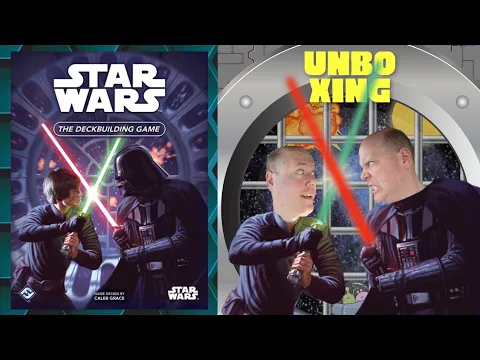 Star Wars The Deck Building Game- An Unboxing