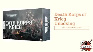 Death Korps of Krieg Army Set Unboxing