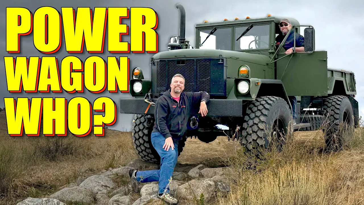 I Thought the Ram Power Wagon Was Awesome Until I Drove This Military Truck! Nathan's First Drive