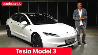 Tesla Model 3 2024 | Prueba / Test / Review en español | coches.net
