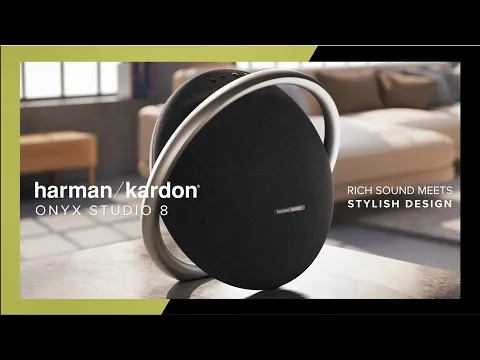 Harman Kardon Onyx Studio 8 | Caixa de som estéreo portátil com