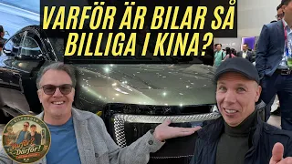 Varför är bilar så billiga i Kina? Första avsnittet av nya Bilpodden: Varför? Därför!