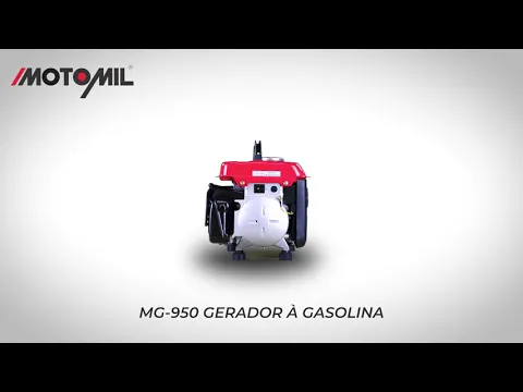 Gerador à Gasolina 0.8 Kva 220V MG-950 Motomil