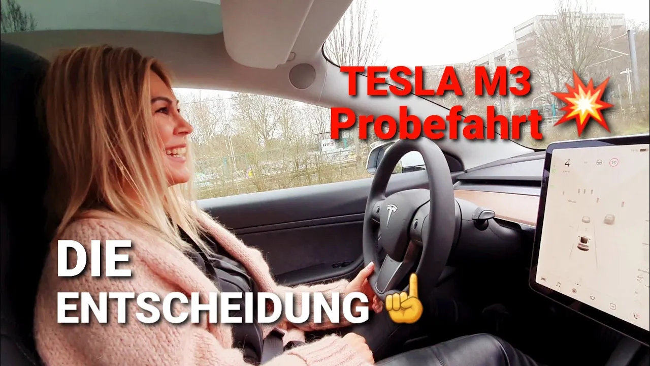 Tesla Model3 unsere Probefahrt! Die Entscheidung steht fest :)