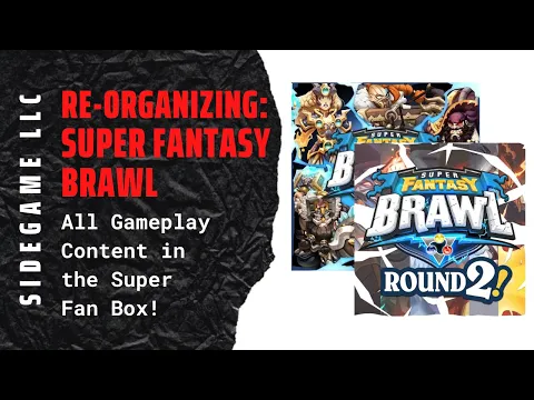Re-Organizing Super Fantasy Brawl (Fully Sleeved, All Gameplay Content, Super Fan Box) SideGame LLC
