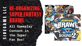 Re-Organizing Super Fantasy Brawl (Fully Sleeved, All Gameplay Content, Super Fan Box) SideGame LLC