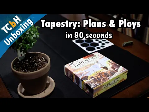 Tapestry Plans & Ploys Expansion - 90 Second Unboxing