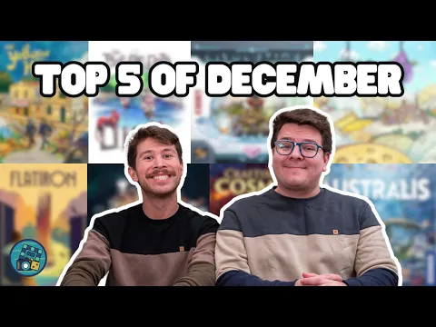 Top 5 Board Games We Played! | We Love 2 Player Games | December Edition