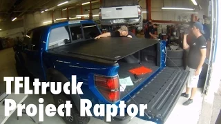 Project Raptor # 6: Roll-X Tonneau Bed Cover Installed